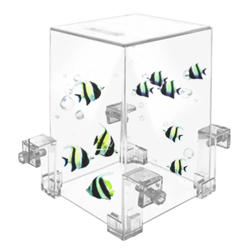 Acrylic Vacuum Inverted Aquarium With Negative Pressure Elevator