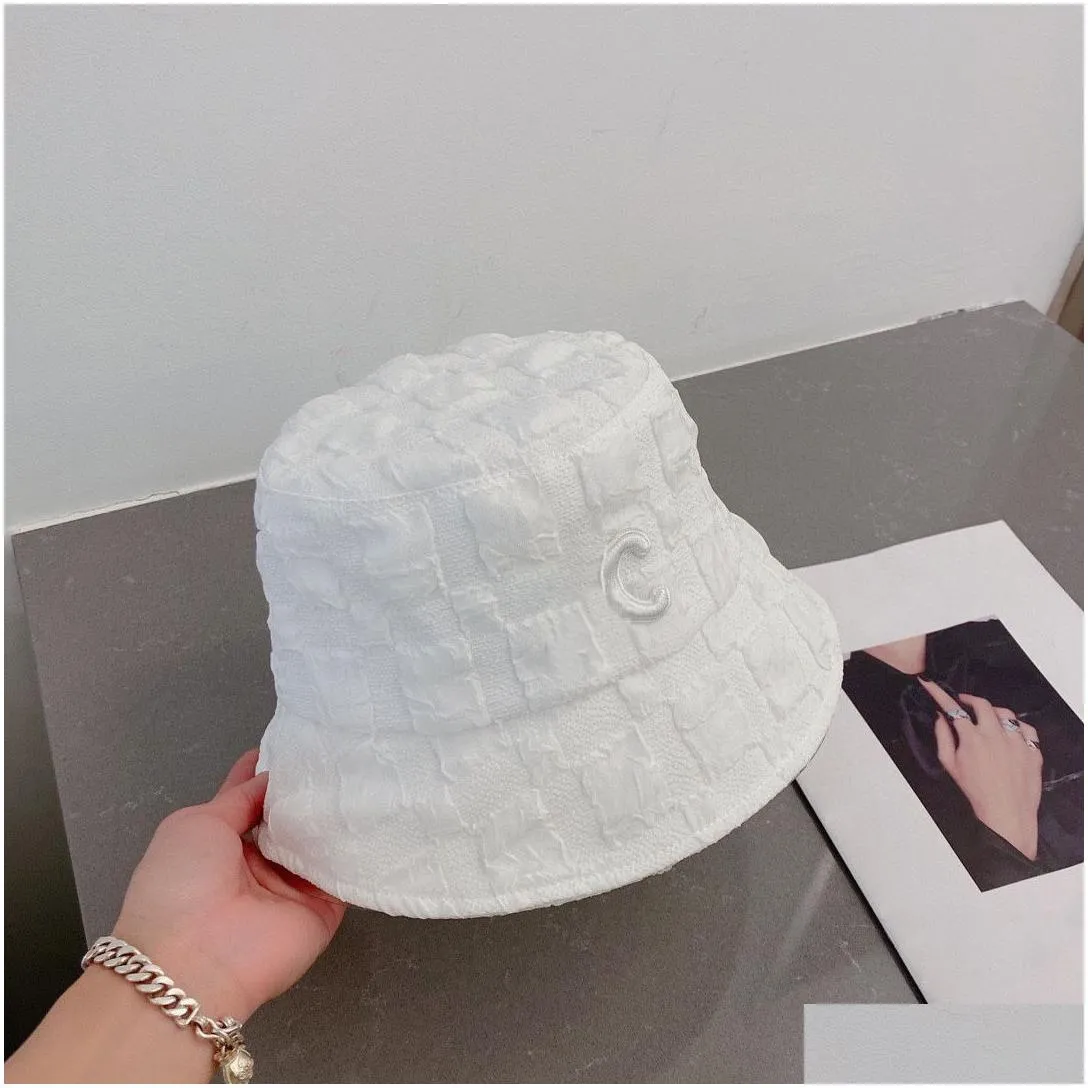 3color fashion brand designer bucket hat for women men baseball caps beanie casquettes fisherman buckets hats summer sun visor