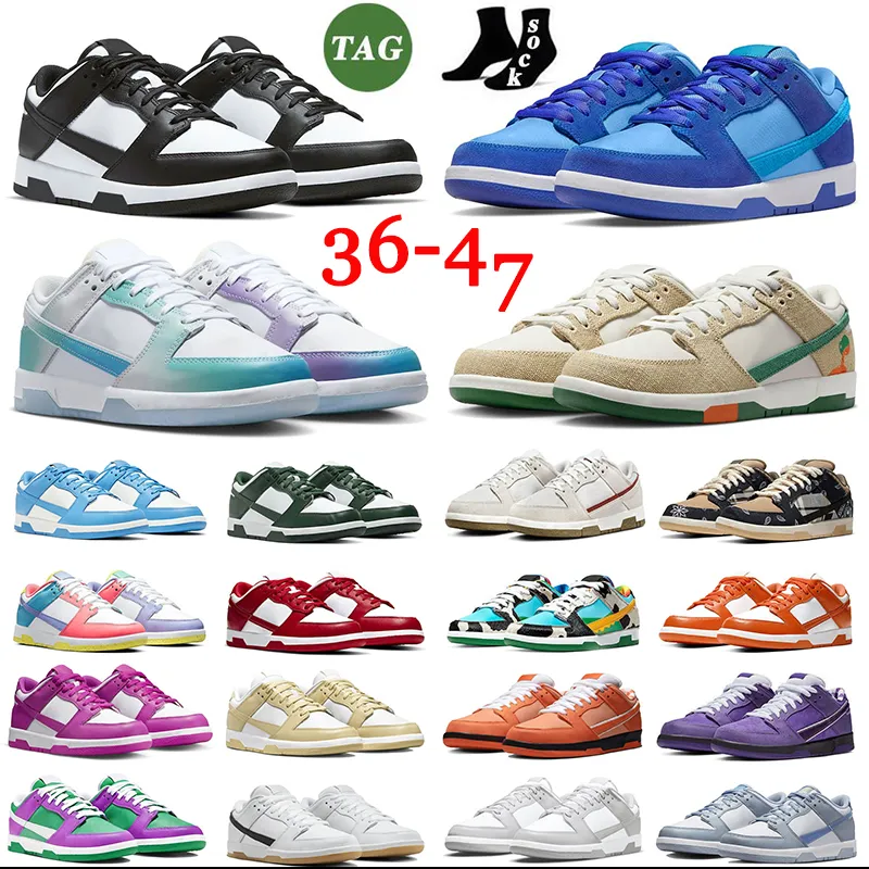 2023 Laufschuhe Halbschuh Jarritos Panda Schwarz Weiß Chunky Sanddrift Fuchsia Light Orewood Medium Olive Grey Fog Syracuse Triple Pink Candy Damen Herren Sneakers