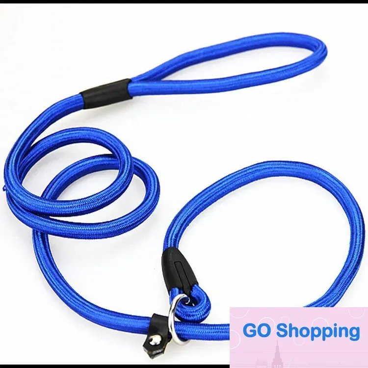 Quality Pet Dog Nylon Leashes Ropes Training Leash Slip Lead Strap Adjustable Traction Collar Animals Leashes Supplies Accessories