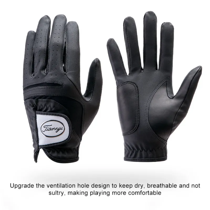 Golfväskor 1st lammskinn Golfhandskar Herrar FJ Glove Bekvämt andningsbara slitstyrka tillbehör 230619