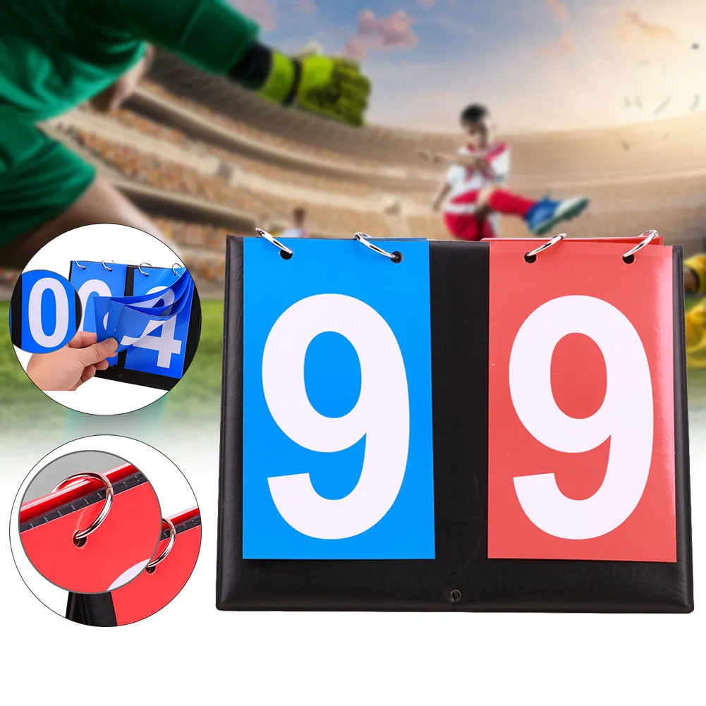 Other Sporting Goods Basketball Multi Sports Football Table Tennis Flip 2 Digit Badminton Scoreboard Volleyball Portable Professional Counter Manual 230619