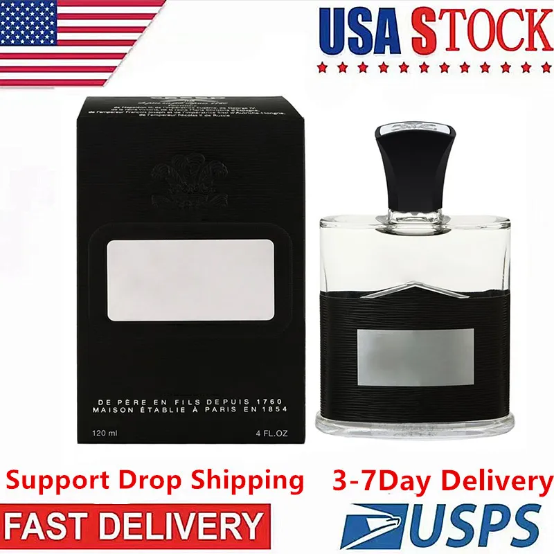 Bezpłatna wysyłka do USA za 3-7 dni oryginał 1: 1 120 ml perfumy dla mężczyzn długotrwałych kolońów dla mężczyzn dezodorant ciała dla człowieka
