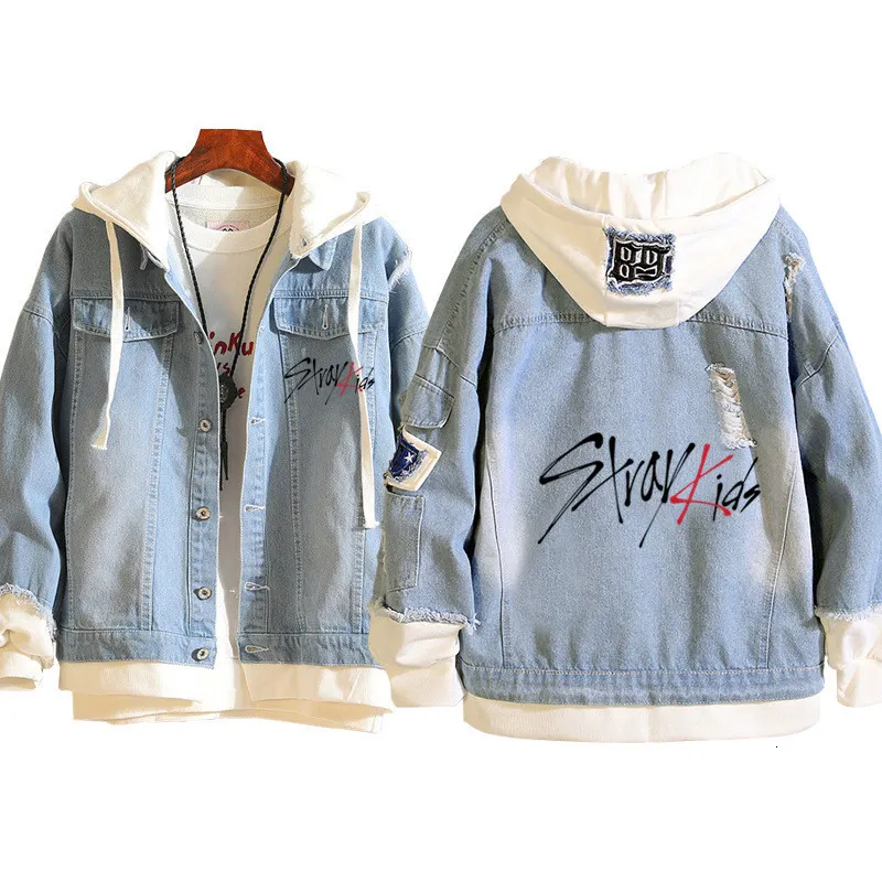 Jaquetas Masculinas 2023 Stray Kids Trajes Kpop Moda Masculina Y2k