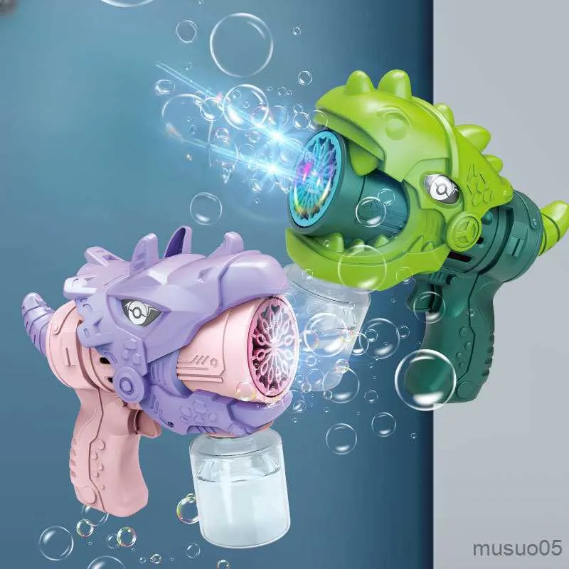 Electric Dinosaur Blowing Gun For Kids Water Table Toys Toy For 3 6