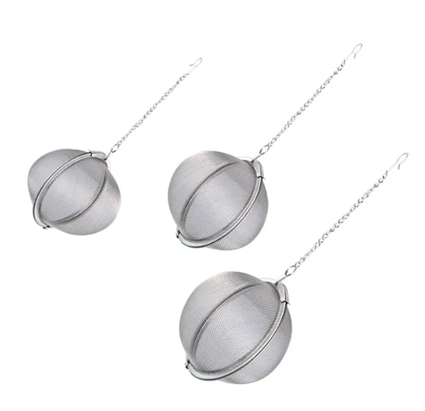 Colino da Tè in Acciaio Inox con Catenella – Infusore 5,5 cm
