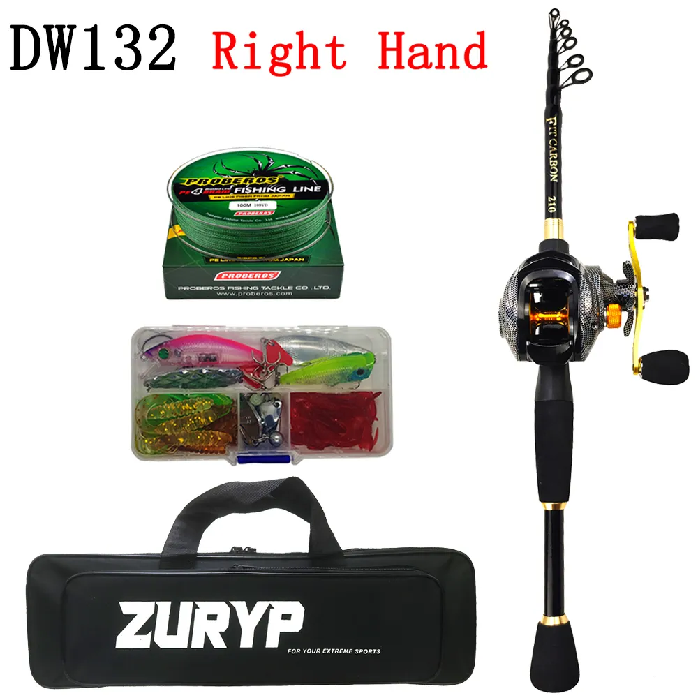 Rod Reel Combo ZURYP 1.8 2.4M Casting Rod Combo Spinning Fishing Set With  Bag Portable Travel Fishing Combo Casting Rod Reel Fishing Kit 230619K34C  From Chinastore12, $131.91
