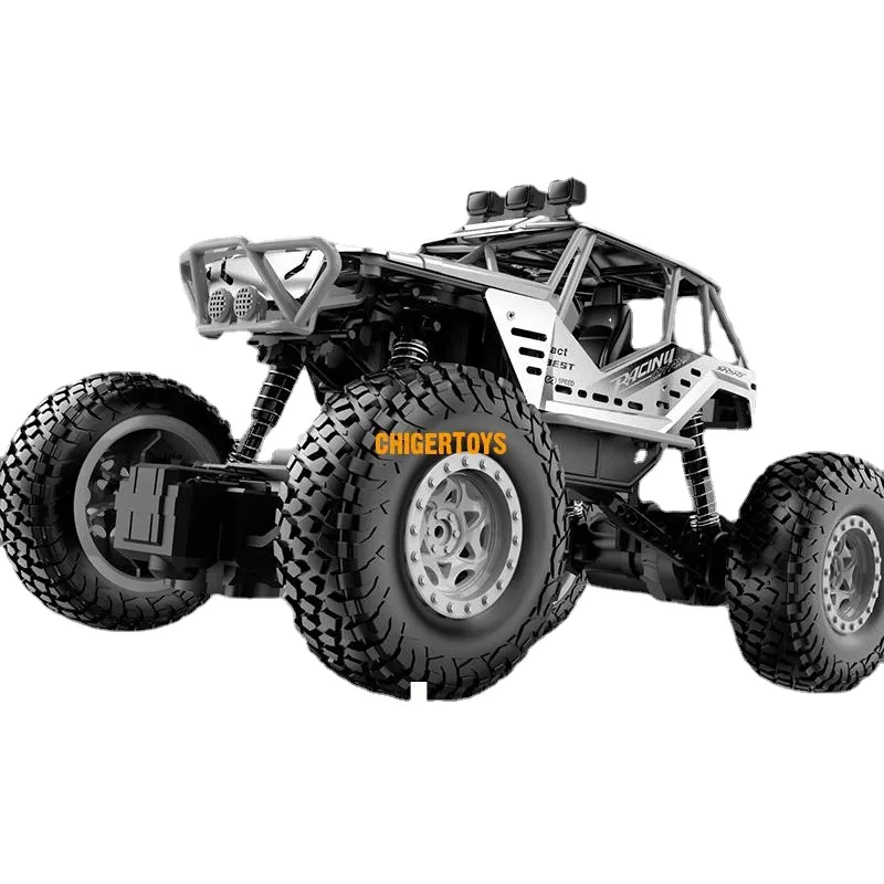 Металлический RC Car Demote Control Высокоскоростной скалоладный светодиодный свет 2,4 г 4CH Тант Drift Electric Car Комплект для преобразования автомобилей игрушки детские автомобили