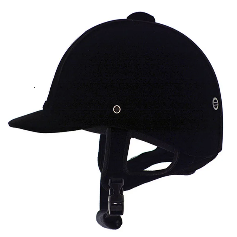 Caschi da equitazione LOCLE Certificazione CE Caschi da cavaliere Equestre Uomo Donna Bambini Casco da equitazione a mezza copertura di sicurezza durevole 50-62 cm 230619