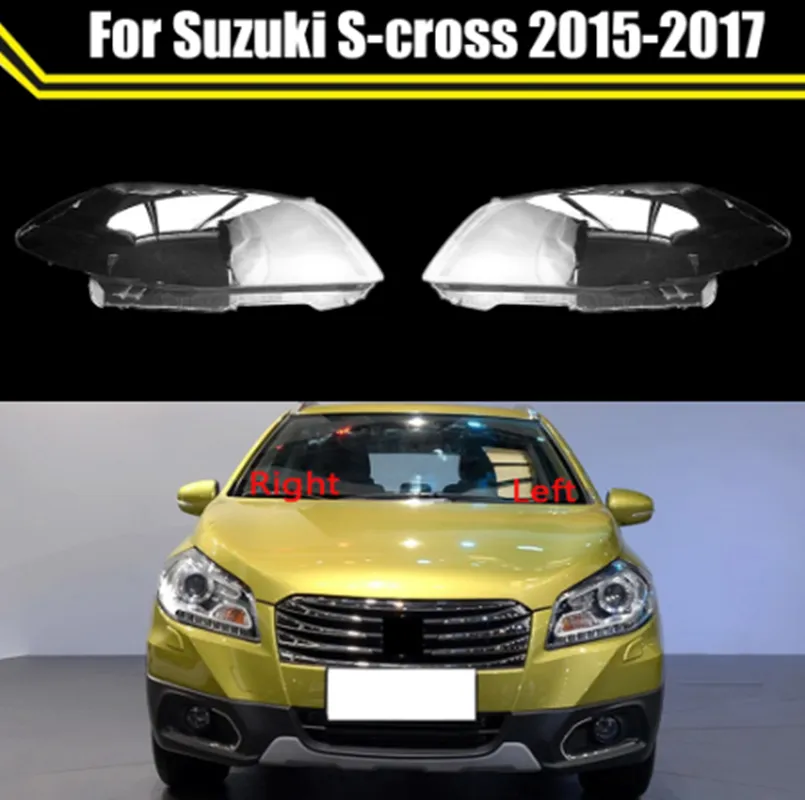 Auto Front Scheinwerfer Abdeckung Für Suzuki S Cross 2015 2016 2017 Auto  Scheinwerfer Transparent Lampenschirme Lampe Licht Objektiv Glas Shell Von  55,21 €