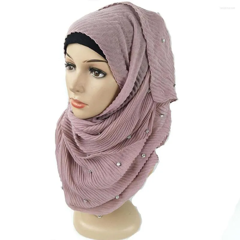 Foulards Mode Écharpe Femmes Style Malaisien Hijab Long Wrap Pour Dames Fille