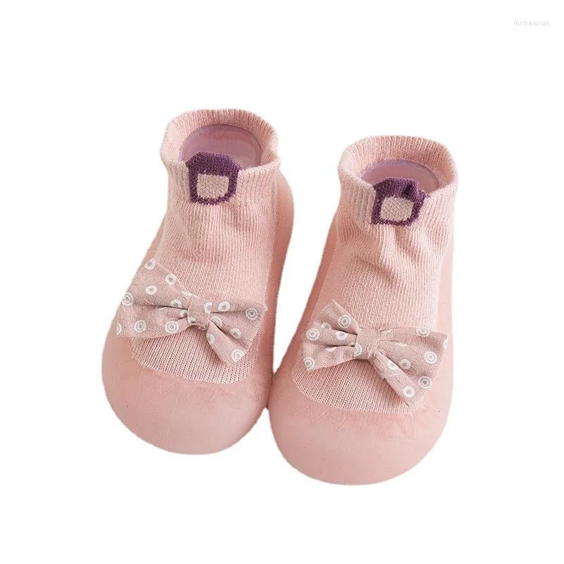 First Walkers Baby Floor Shoes Calzini Suola in gomma Bambini leggeri con suola morbida