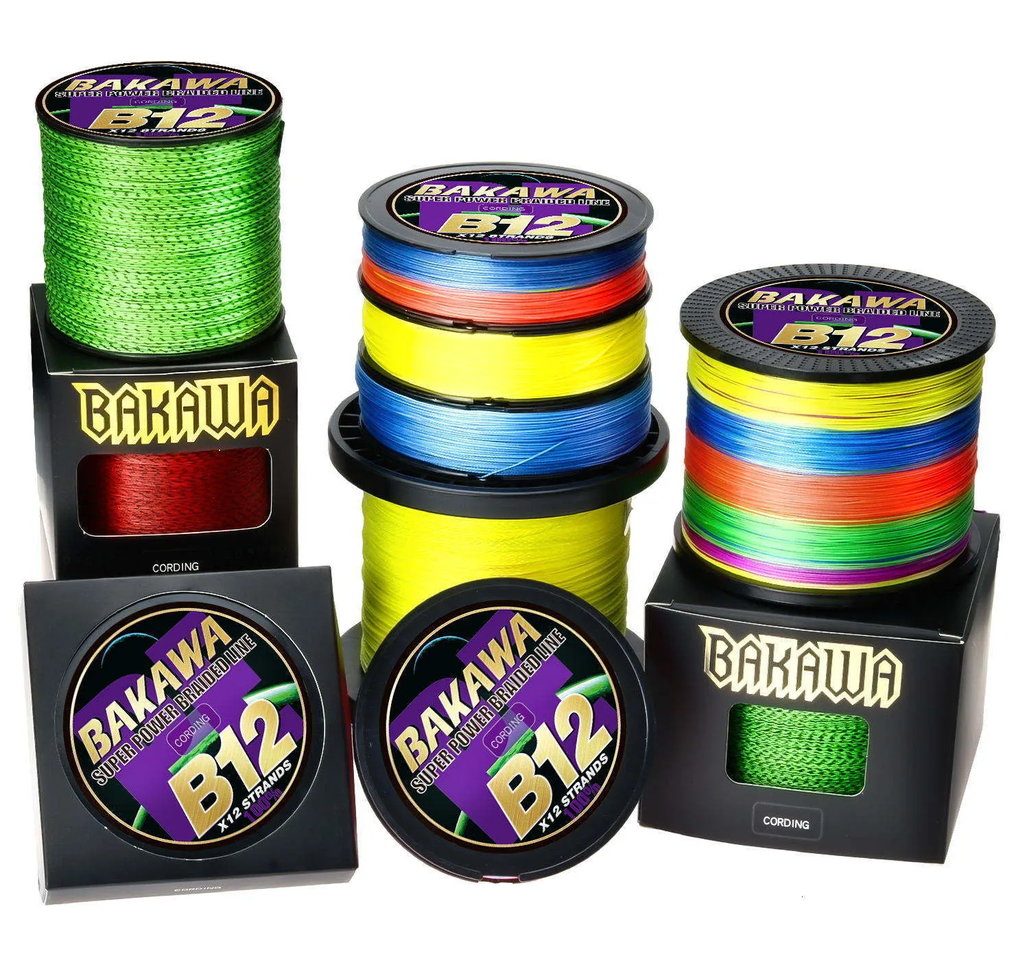 Wholesale 500 M Fishing Line 8 Strands PE Braided Strong Pull Main