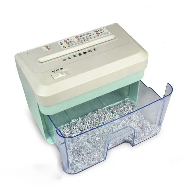 Shredders AR210D 2.1L Electric Mini Shredder File Shredder Strip Office Home High Power Electric Shredding 110-220V Paper Shredder 156mm 230620