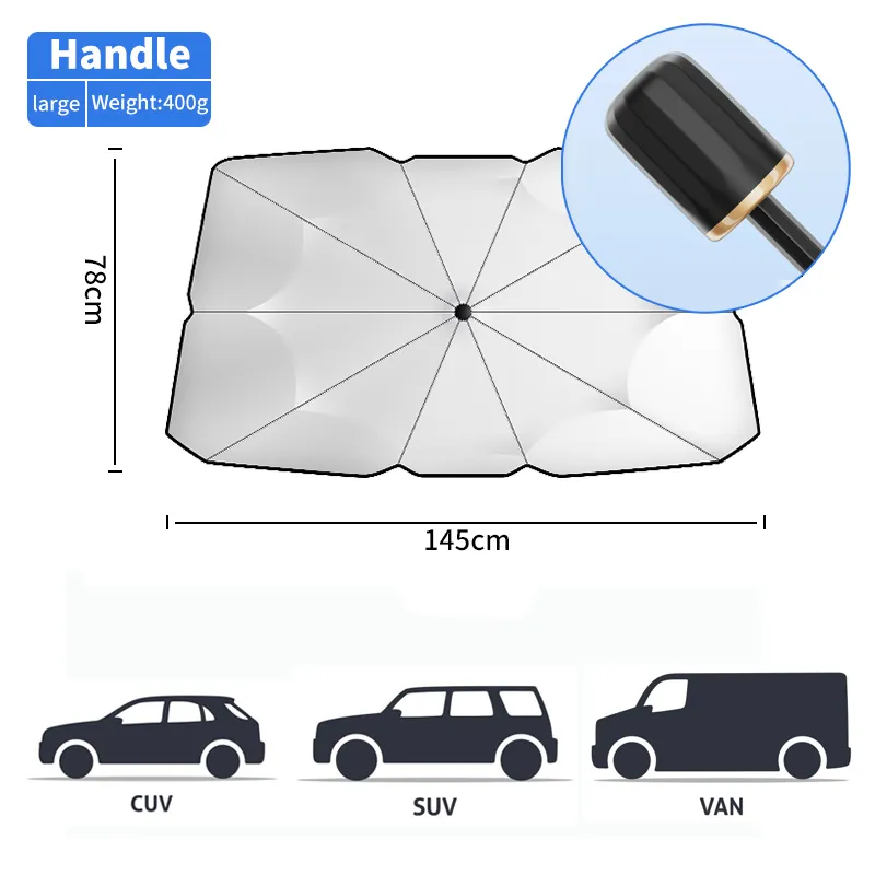 Ombra Parasole Auto Parabrezza Ombrello Parasole Anteriore