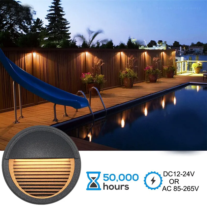 Tapa De Poste Solar Volisun Para Exteriores, Tapa De Poste D