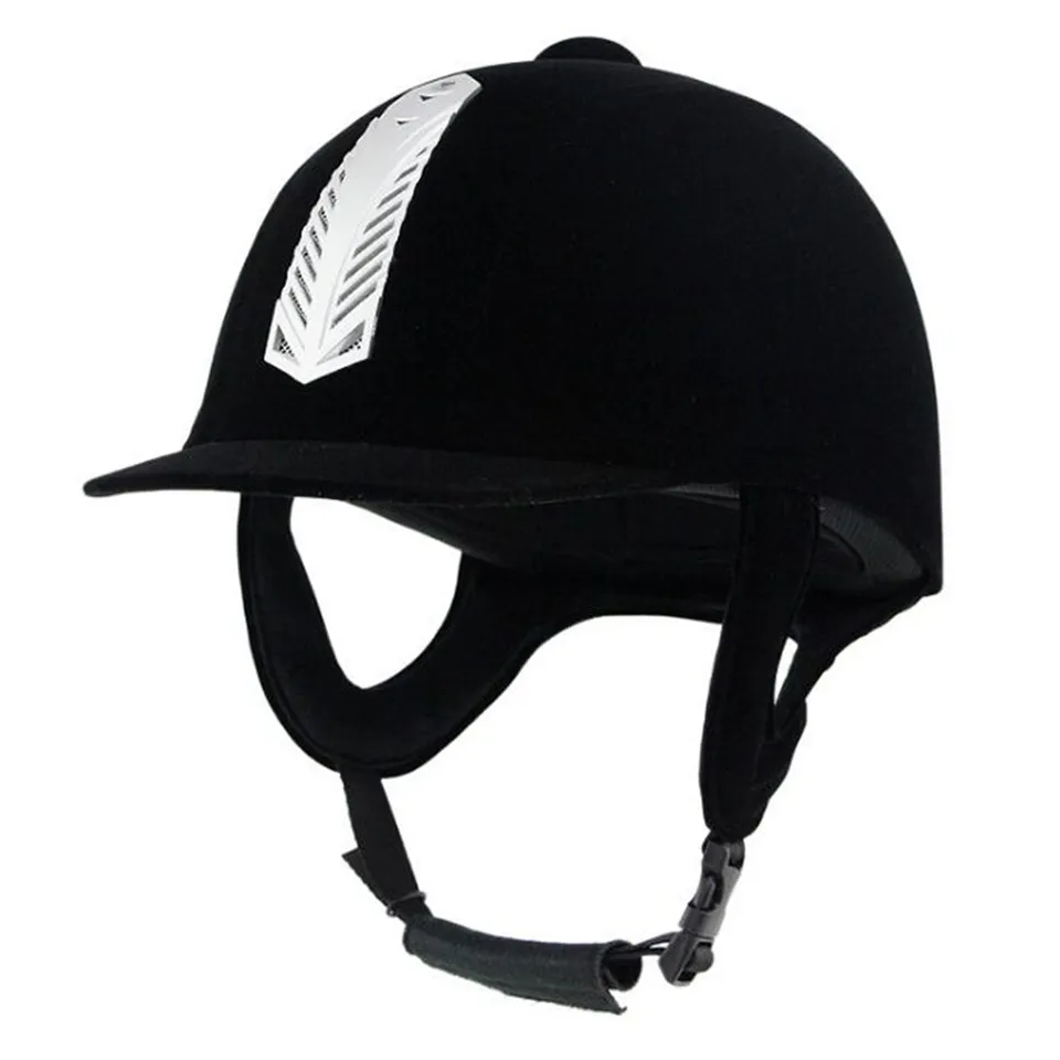 Casques d'équitation LOCLE Casque d'équitation équestre Respirant Durable Sécurité Demi-couverture Casques de cavalier pour hommes femmes enfants 52-62cm 230619