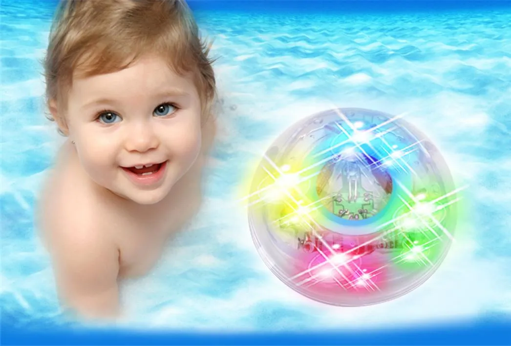 2017 New LED Bath Toys Party In The Tub Light Waterproof Funny Bathroom