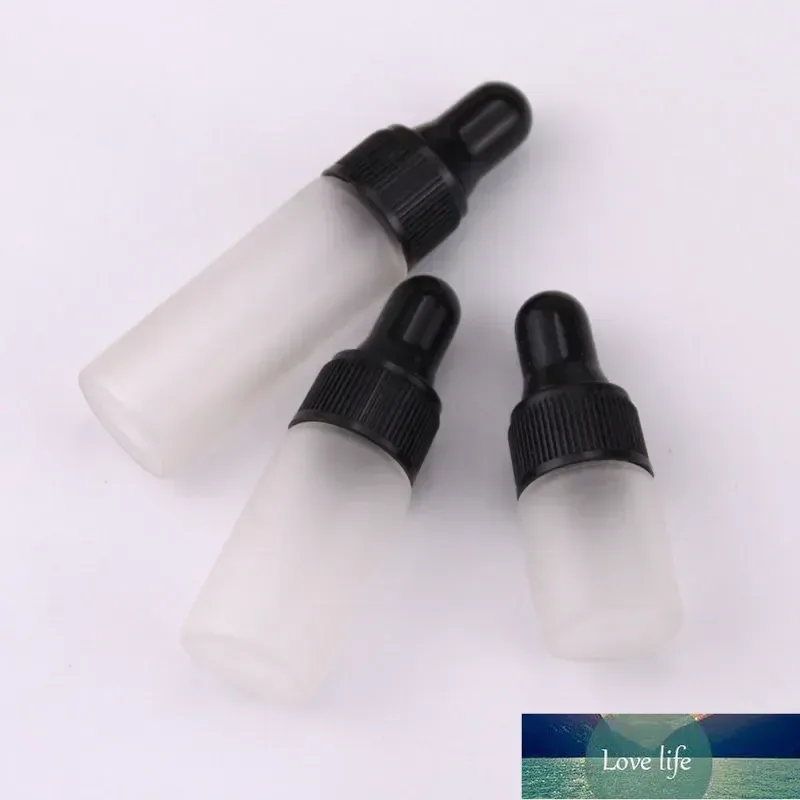 50pcs/działka 1 ml 2 ml 3 ml 5 ml przezroczystą szklaną butelkę z kroplą