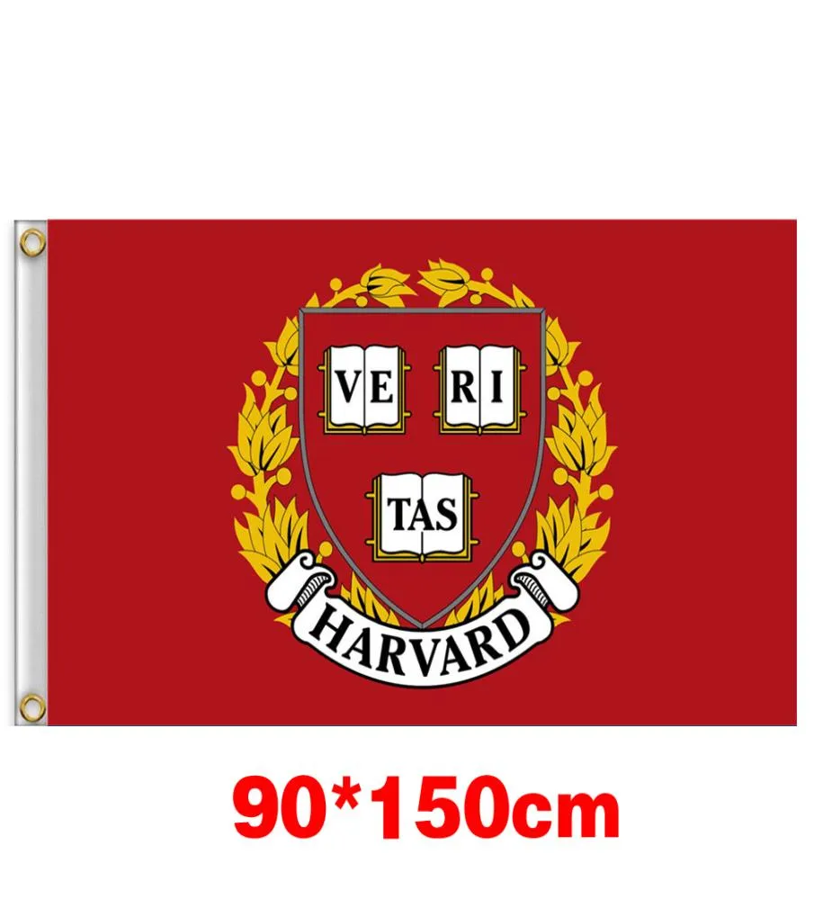 Harvard Crimson University College Flag 150CM90CM 3X5FT Polyester
