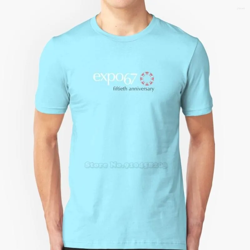 T-shirts pour hommes Expo '67 - T-shirt tendance du cinquantième anniversaire Hommes Été Hauts en coton de haute qualité 67 1967 World