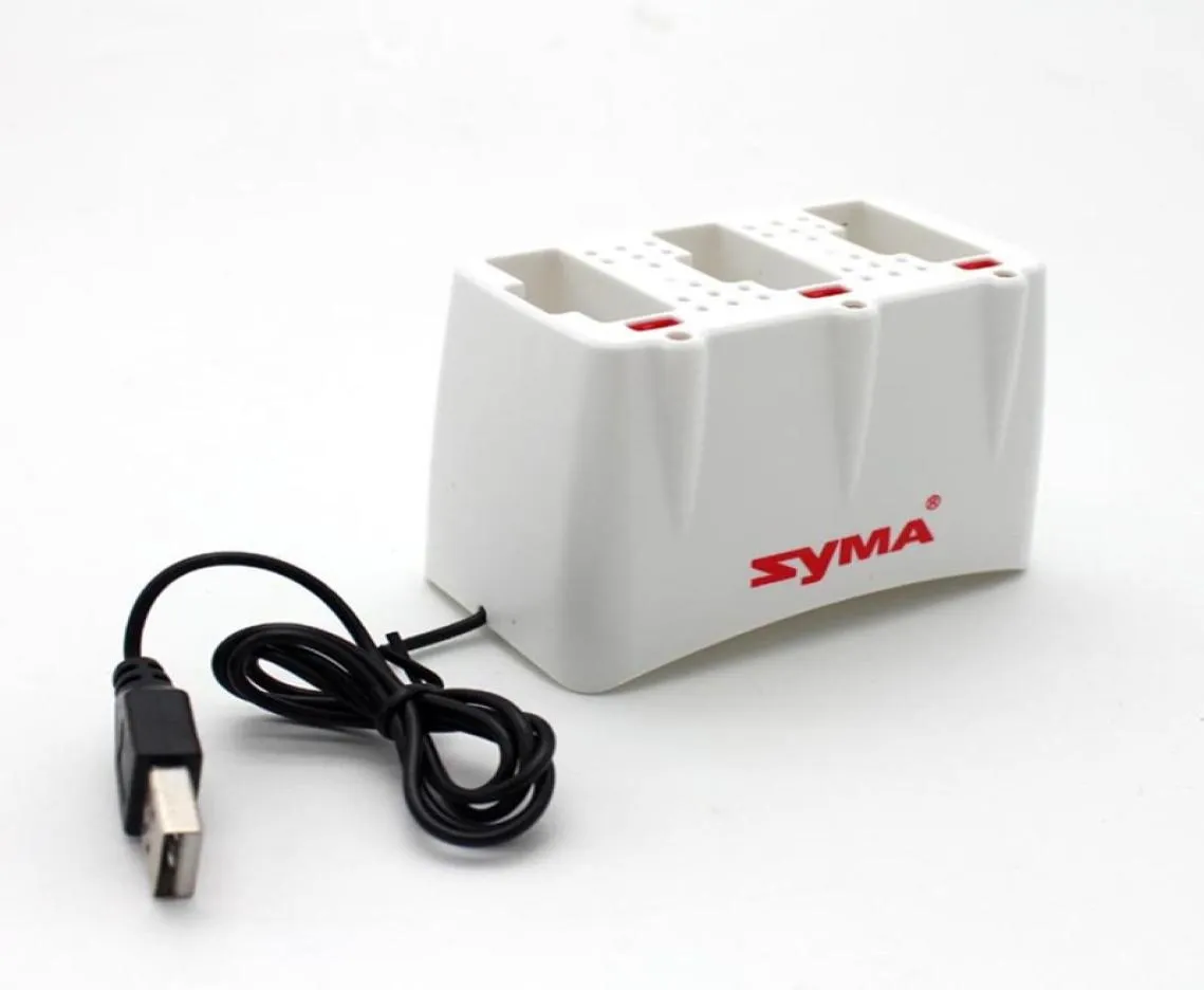 SYMA X5UW RC Drone Battery Charger 3in1 Battery Charging Dock For