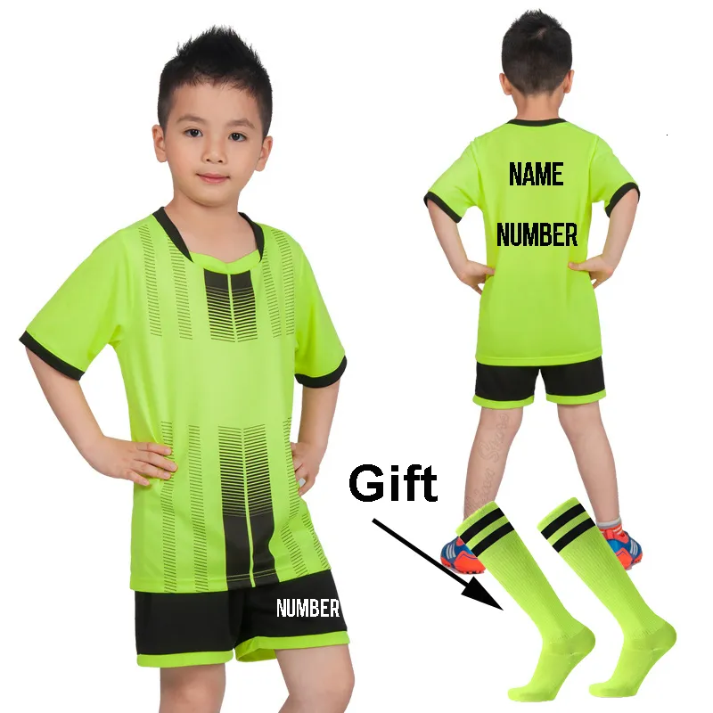 Maillot de Football pour garçons, survêtement, uniformes de sport pour  enfants, Kits de vêtements de sport de balle, gilet, costume de football  pour