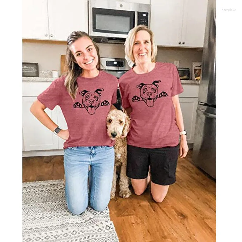 Pitbull mom hotsell t shirt