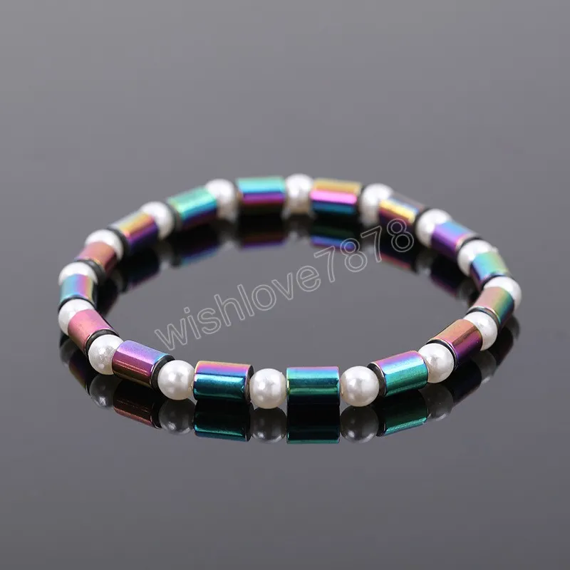 Magnet Fußkettchen Für Frauen Männer Bunte Stein Magnetische Therapie Armbänder Fußkettchen Schmerzen Relief Abnehmen Gesundheit Schmuck