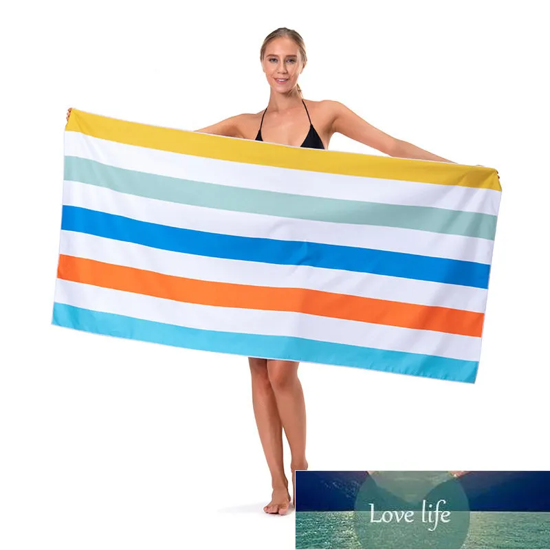 Serviette de plage imprimée de commerce extérieur classique Serviettes de bain drapées pour siège de plage de natation pour adultes