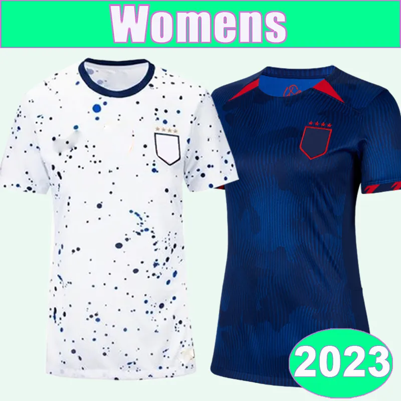 2023 PULISIC DEST Womens Soccer Jerseys National Team MORRIS McKENNIE YEDLIN ACOSTA AARONSON Home Away Football Shirt Adult Uniforms