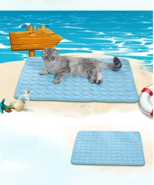 Tapetes de resfriamento de cachorro respirável Pet Summer Sleeping Pads para sofá/cama/assento/piso do carro