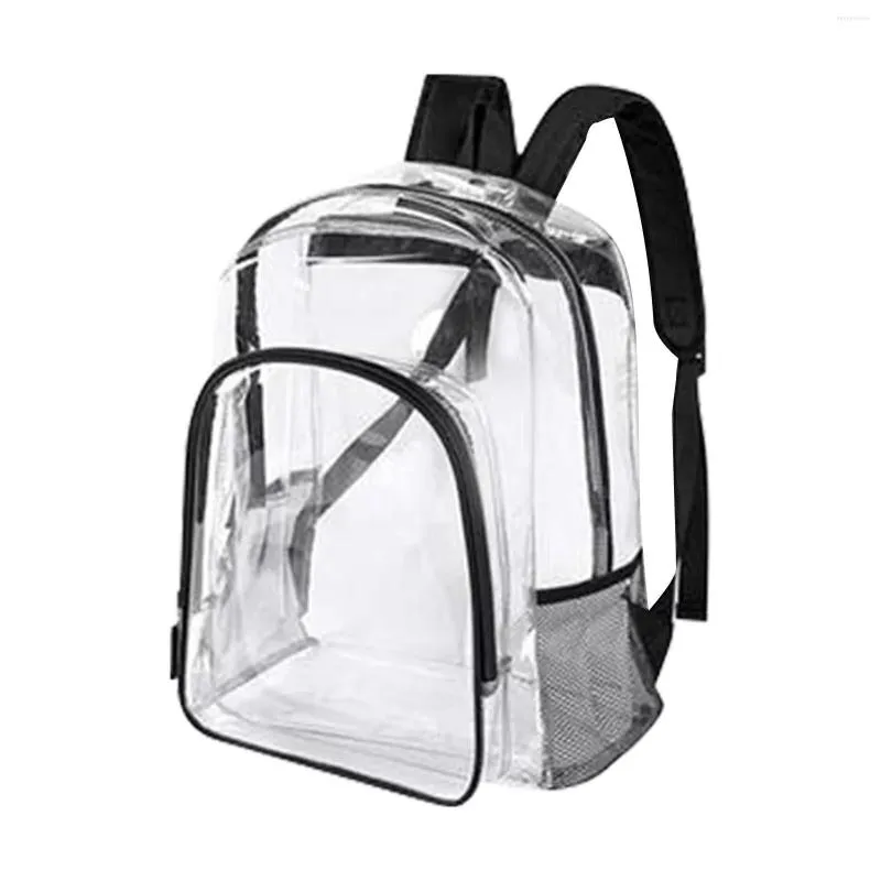 Sacs d'école Petit sac à dos transparent Approuvé par le stade Sac à dos transparent étanche à l'eau. Cintre Pour Mur