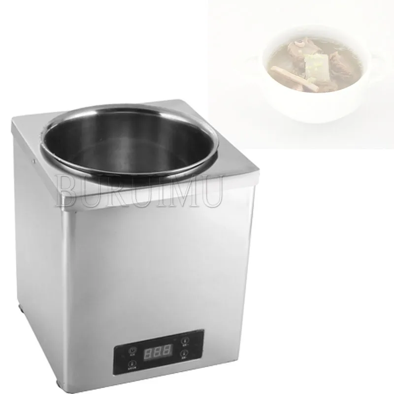 Boba Pearl Warmer Soepopwarmmachine Brown Sugar Pearl Isolatiepot RVS Tapioca Pearl Cooker