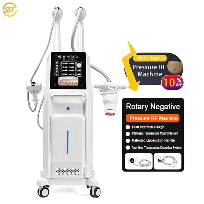 Hot Selling slimming Cavitation Vacuum Rf Infrared Body Rotary Face lifting Fat Removal Vacuum Roller+6MHZ Radio Frequency+180 Mechanical Rotation machine