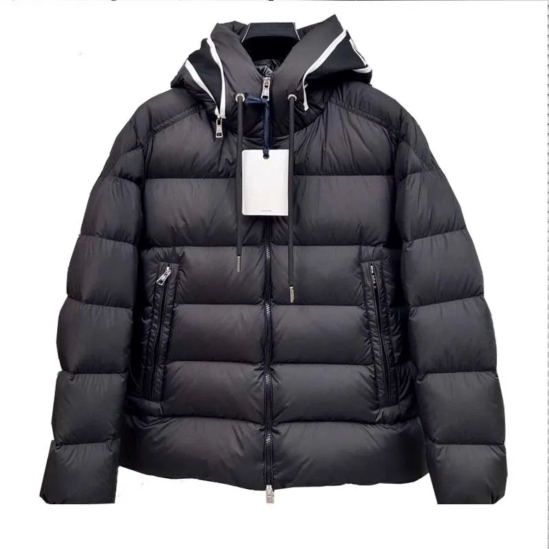 Jaqueta de designer masculina com zíper bordado carta etiqueta digitalização inverno parka casaco moda ao ar livre blusão love289r