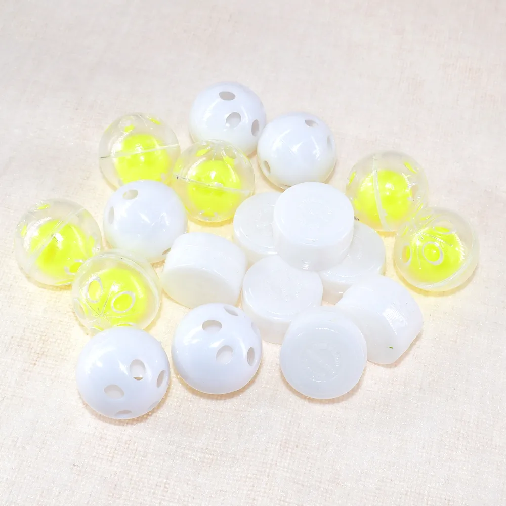 20pcs 22mm 24mm Pet Baby Squeakers Rattle Ball Noise Maker Inserisci giocattolo per cani