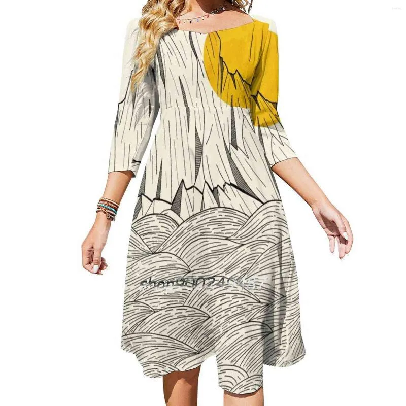 Sun Cliffs Casual Dresses Sweetheart Knot Flared... From Julia_dress,  $45.93 In Bulk | DHgate.Com