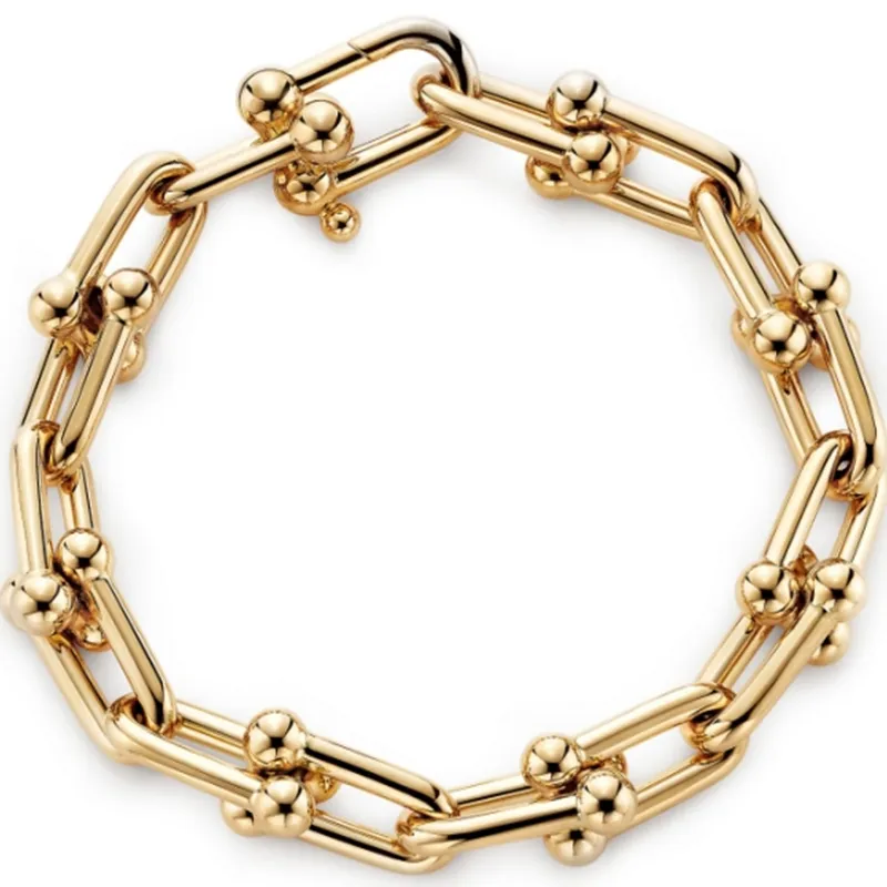 2023 New Fashion U-Ring Bracelet Designer Tif Luxury Brand Enamel Bracelet for Men Women lovers engagement Jewelry Holiday Gifts With Box
