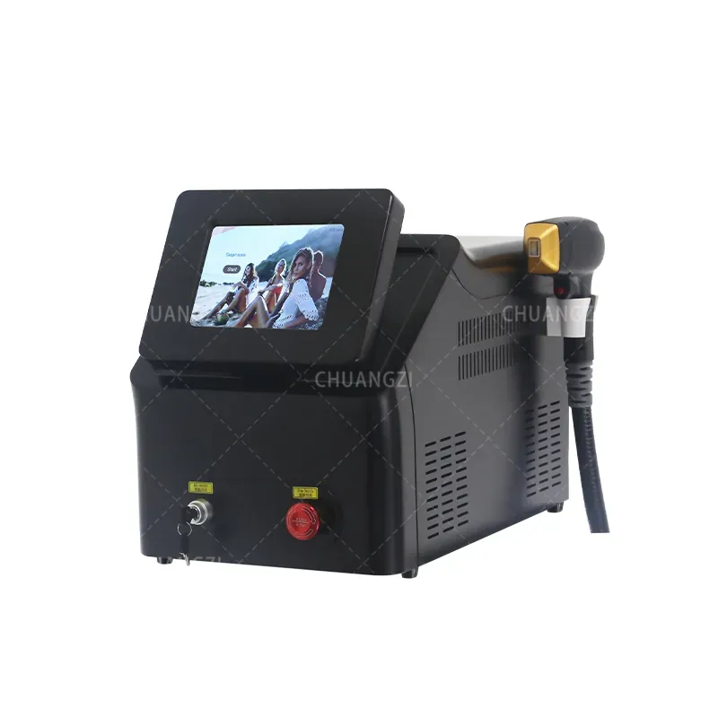 Best 808nm Diode RF Laser Remove Hair CE Platinum Machine Painless