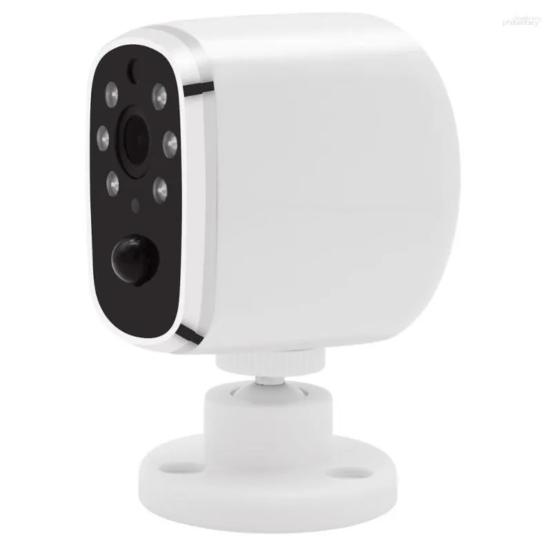 720p 166 graden groothoek Draadloos draadloos WIFI IP-camera Bulid-in batterij-intercomsysteem