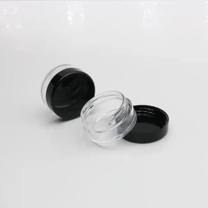 5 Gram Cosmetic Containers Sample Jars with Lids Plastic Makeup Containers Pot Jars