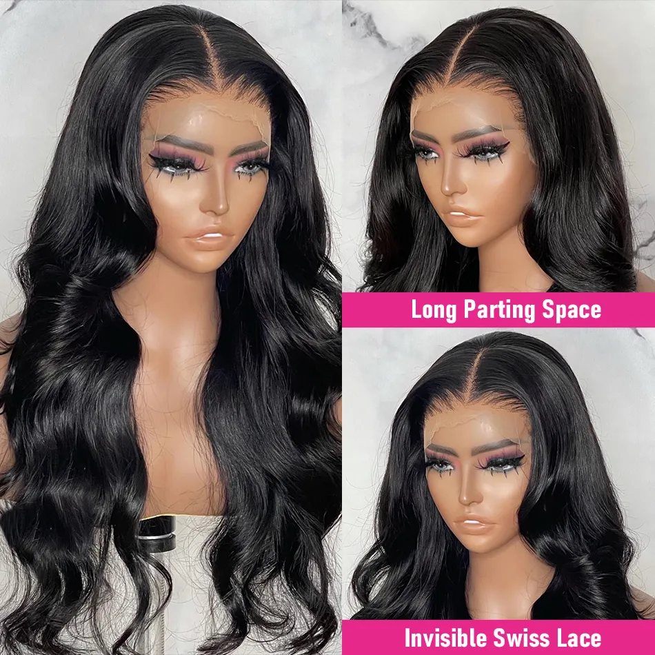 Body Wave Lace Wig 13x4 Transparent Lace Human Hair Wigs Brazilian Wig Lace Front Wig For Women Human Hair