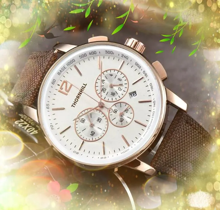 2024 Fashion Watch Mens Automatic Quartz Movement Waterproof High Quality Wristwatch Hour Hour Hand Display Metal Strap Simple Luxury Popular Clock