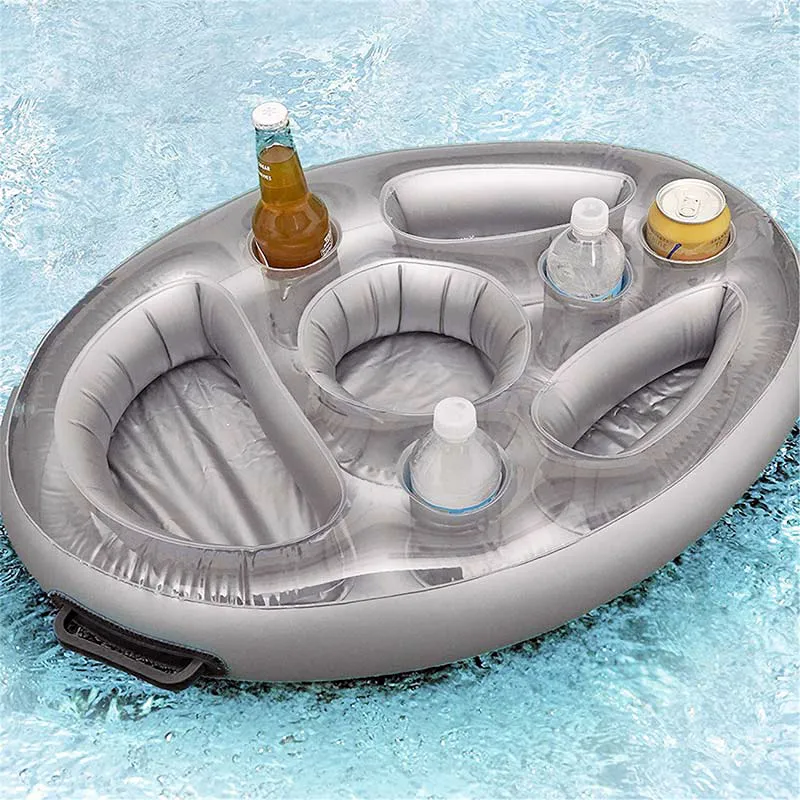 Inflatable Water Boat Beverage Holder Tray For Swimming Inflatable Water Boat Beverage Holder Tray For Swimming