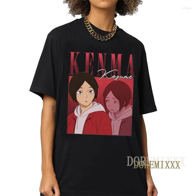 Mens T Shirts Kenma Kozume Women Haikyuu Shirt Men Farasuno High School