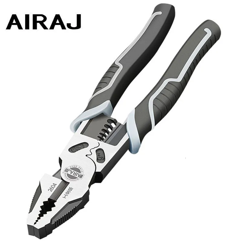 Pliers AIRAJ Multifunctional Universal Diagonal Pliers Needle Nose Pliers Hardware Tools Universal Wire Cutters Electrician Wire Pliers 230620