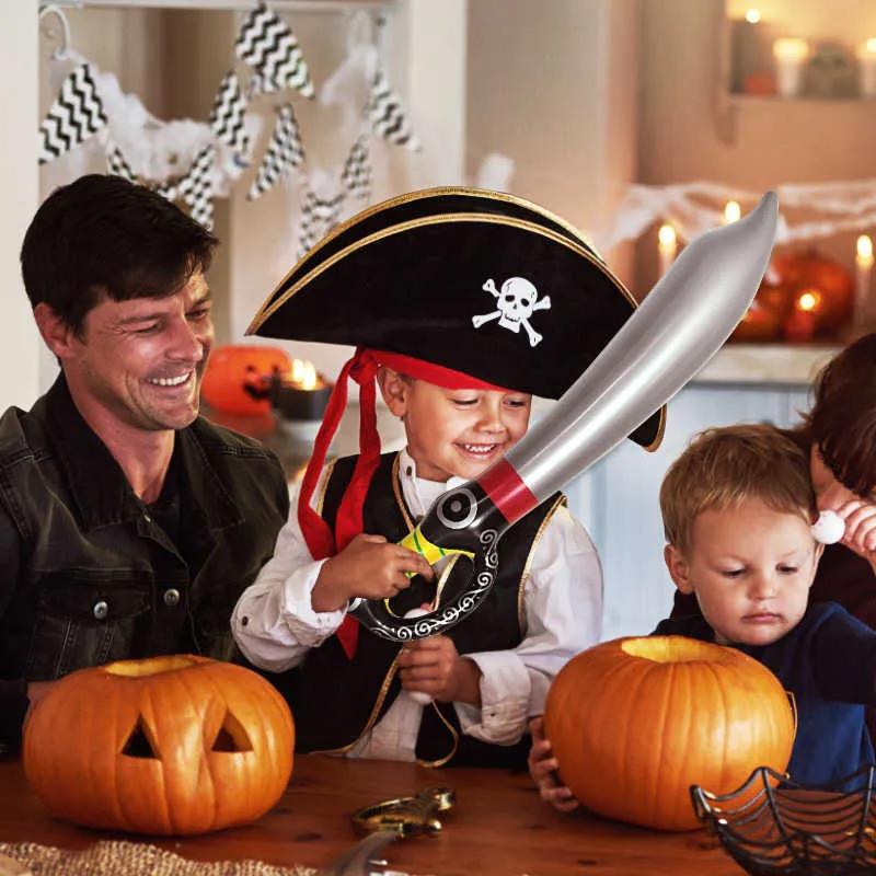 Inflatable Pirate Party Decor Set In For Kids Perfect For Birthdays,  Halloween, And Captain Cosplay From Telmom, $4.88