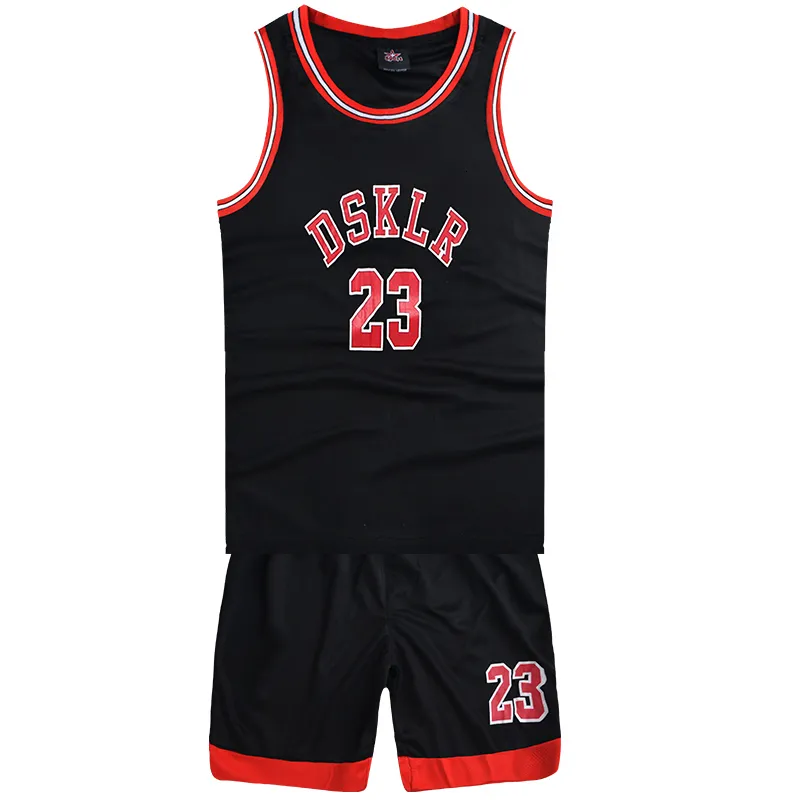 Vetement de Sport Basket-Ball Enfant Ensemble Maillot et Short Ete Séchage Rapide Respirant Vetement de Sport Basket-Ball Enfant Ensemble Maillot et Short Ete Séchage Rapide Respirant