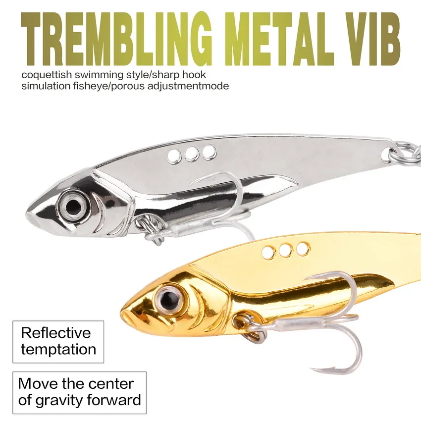 Aorace Metal Vib Blade Bass 3d Printed Fishing Lures Sinking